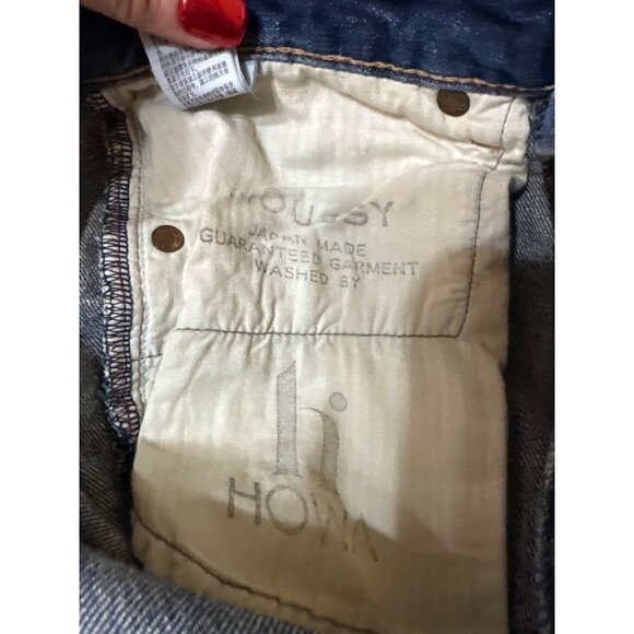 Moussy Jeans‎ Vintage Glendale Mid Rise Distressed Skinny Denim Boho Size 25 - Picture 5 of 6